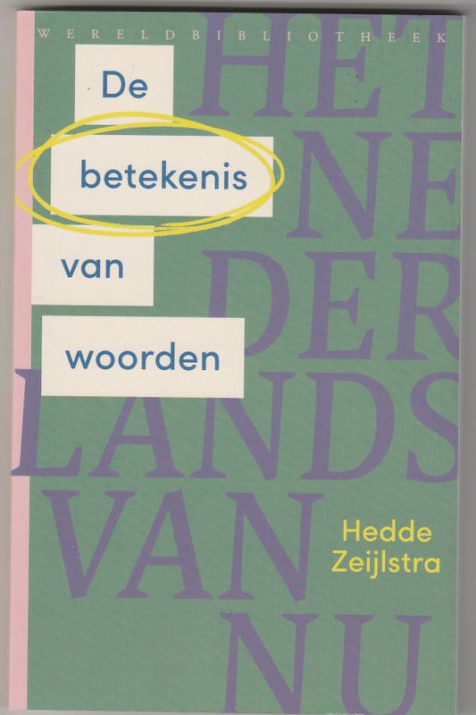 De betekenis van woorden
