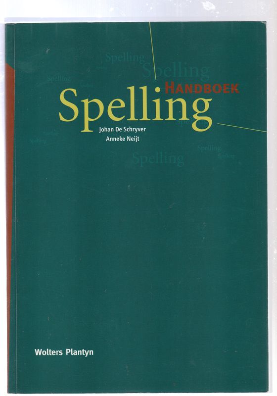 Handboek Spelling
