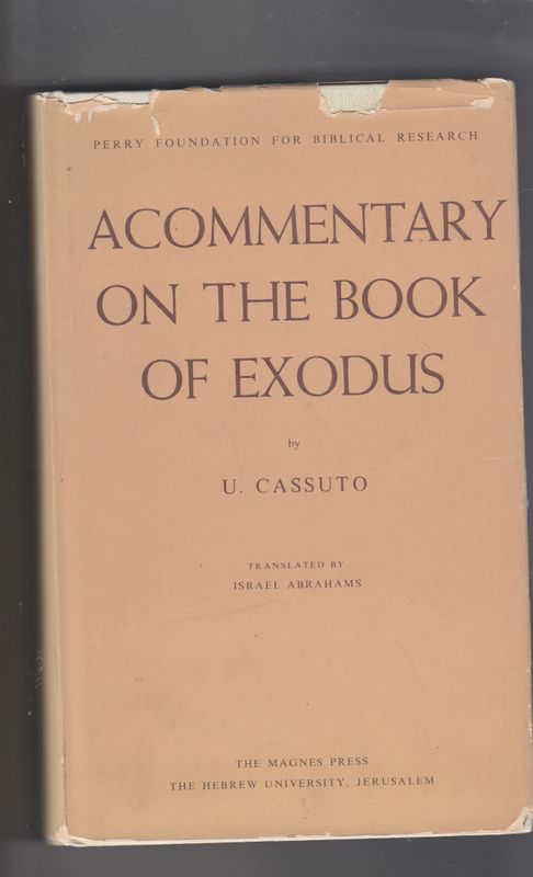 A Commentary on the Book of Exodus