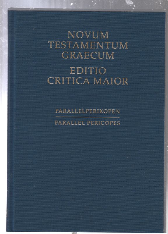 Novum Testamentum Graecum Editio Critica Maior