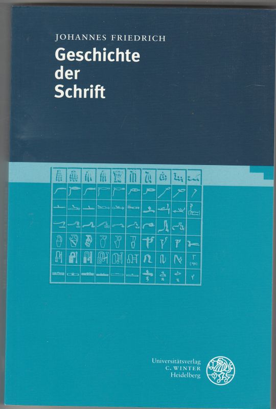 Geschichte der Schrift