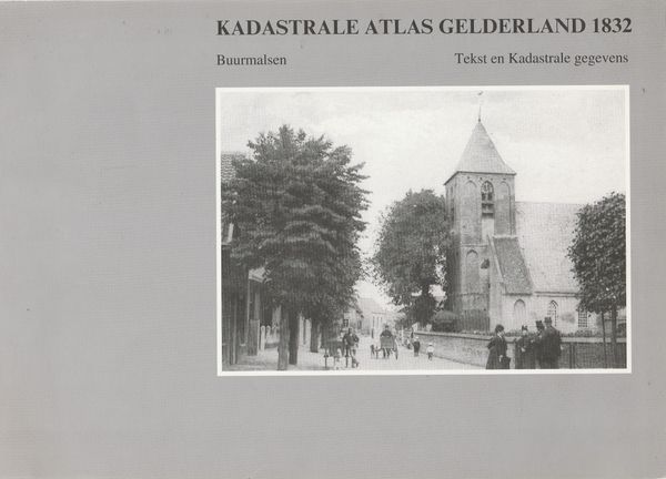 Kadastrale atlas Gelderland 1832 Buurmalsen