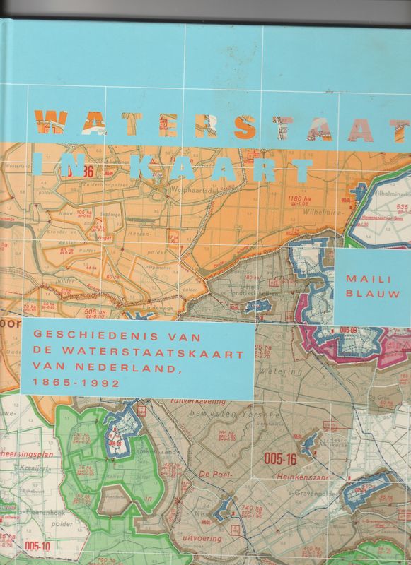 Geschiedenis van de Waterstaatskaart van Nederland 1865-1992