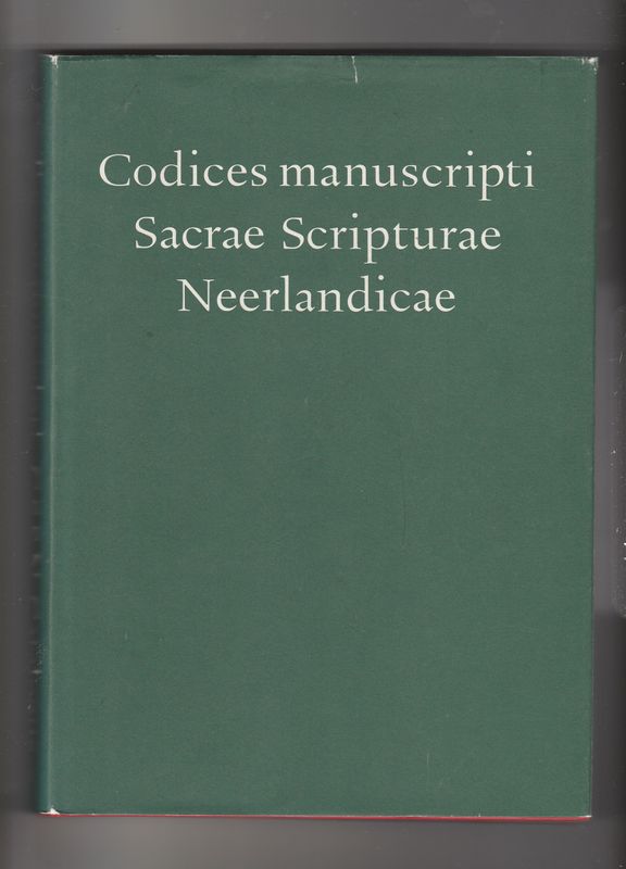 Codices manuscripti Sacrae Scripturae Neerlandicae