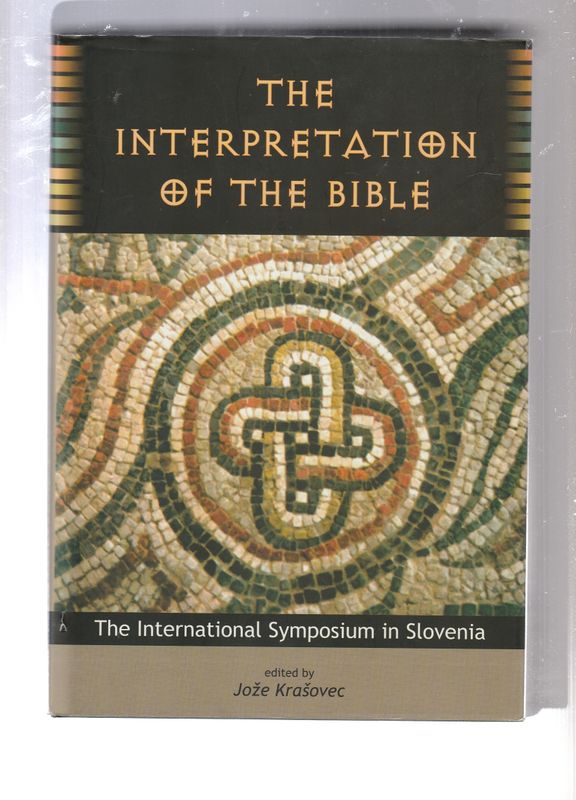 The interpretation of the Bible