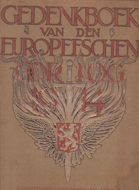 Gedenkboek van den Europeeschen Oorlog 1914