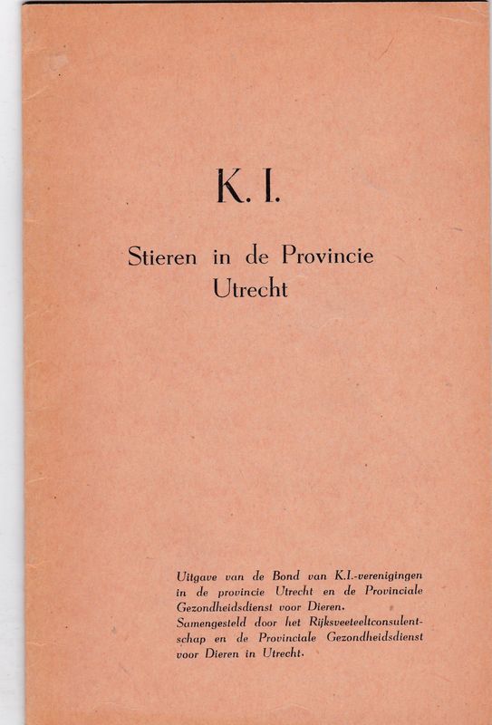 K.I.Stieren in de Provincie Utrecht
