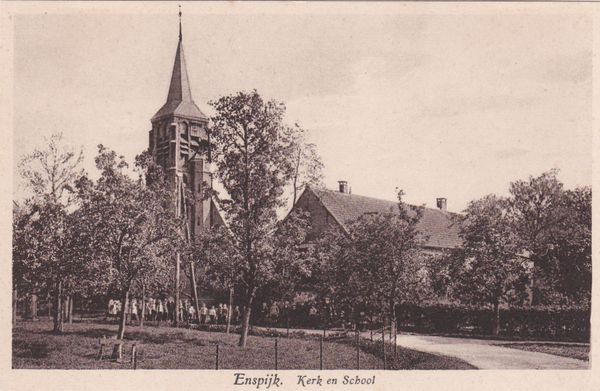 Enspijk Kerk en school
