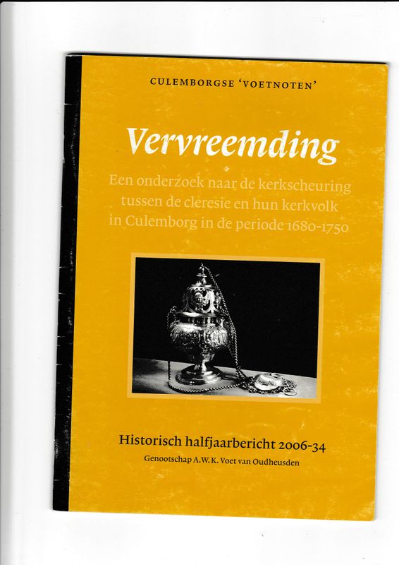 Culemborgse Voetnoten Vervreemding