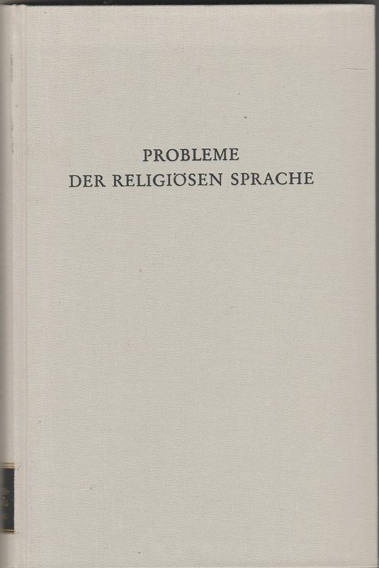 Probleme der religiösen Sprache