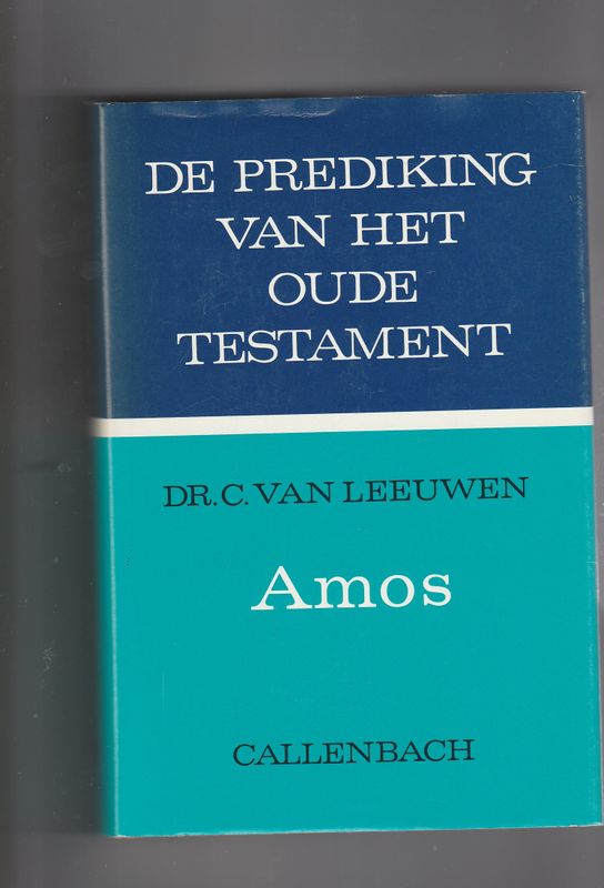 De prediking van het Oude Testament Amos